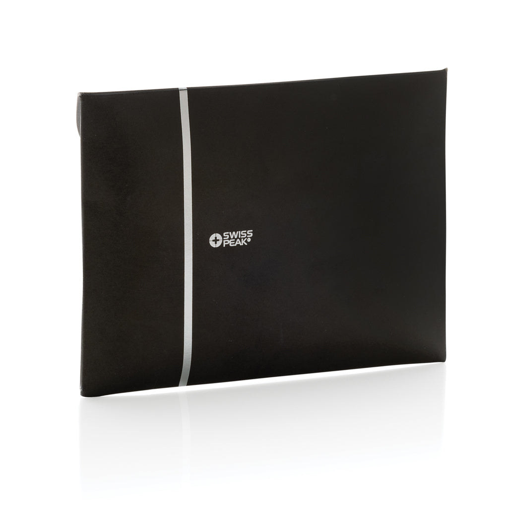 Magstand RCS recycled PU magnetic phone wallet with stand - Black