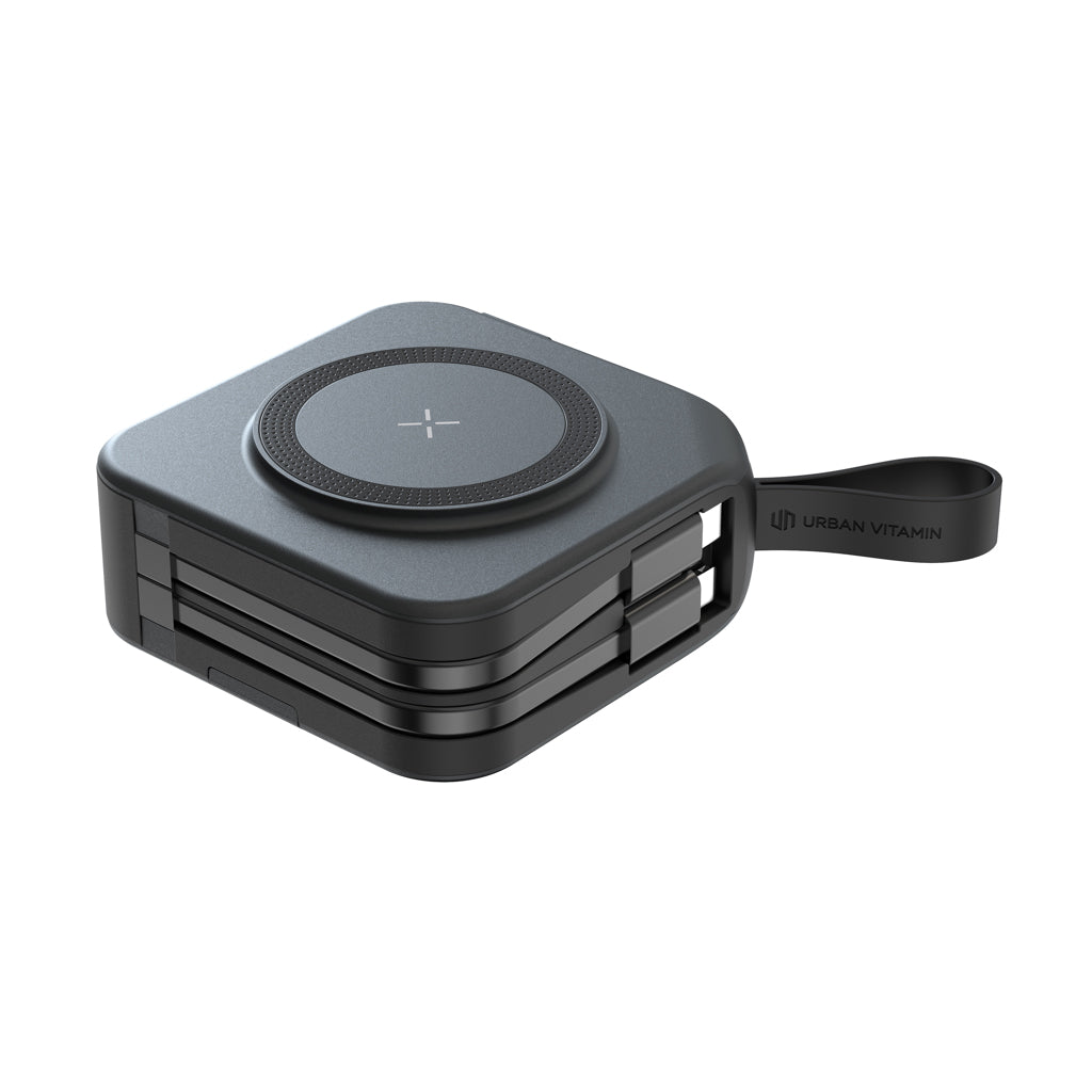 Urban Vitamin Saratoga 5 in 1 universal charger - Black