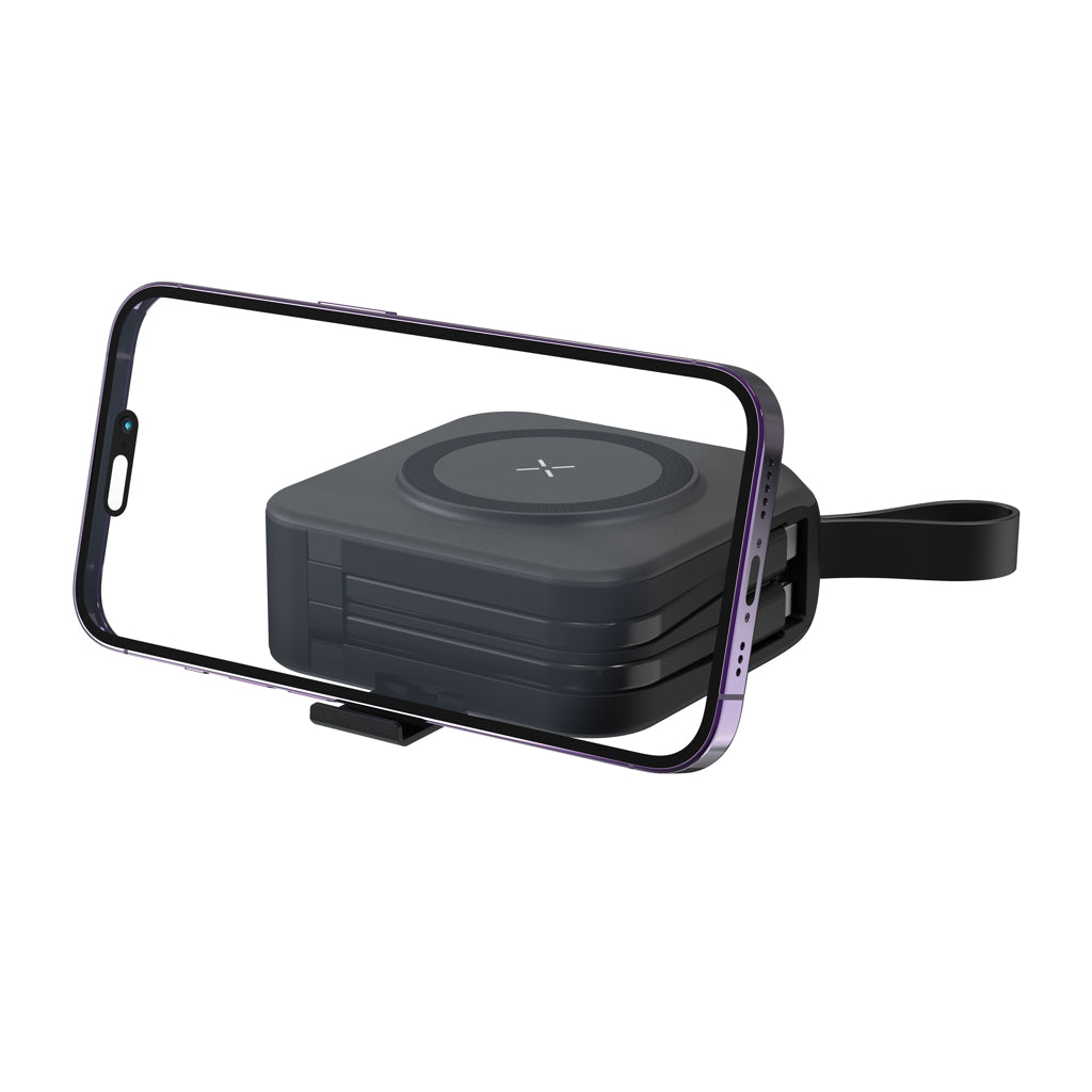Urban Vitamin Saratoga 5 in 1 universal charger - Black