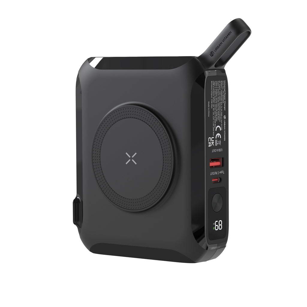 Urban Vitamin Oxnard 5 in 1 65W universal charger - Black
