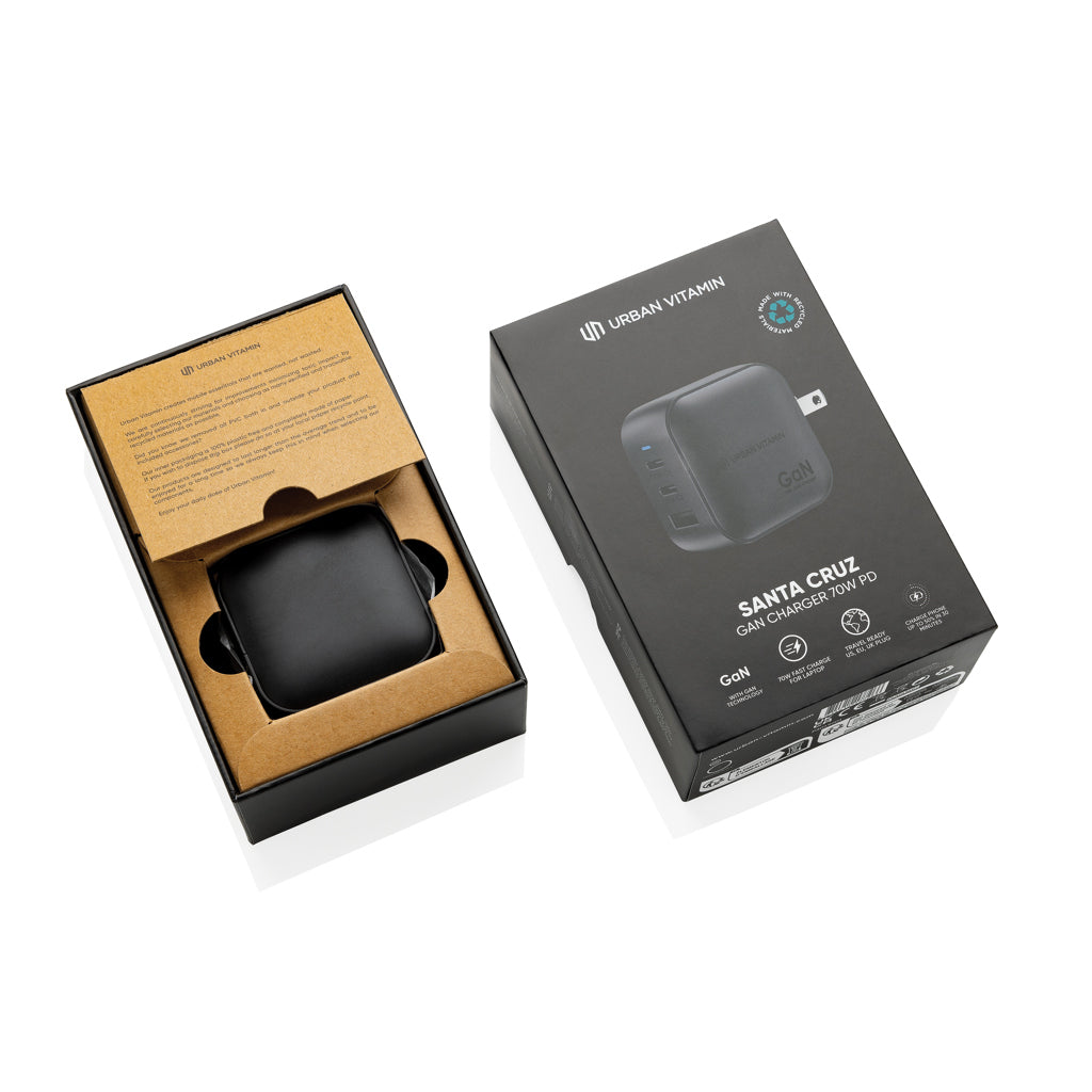 Urban Vitamin Santa Cruz RCS rplastc 70W GAN charger - Black