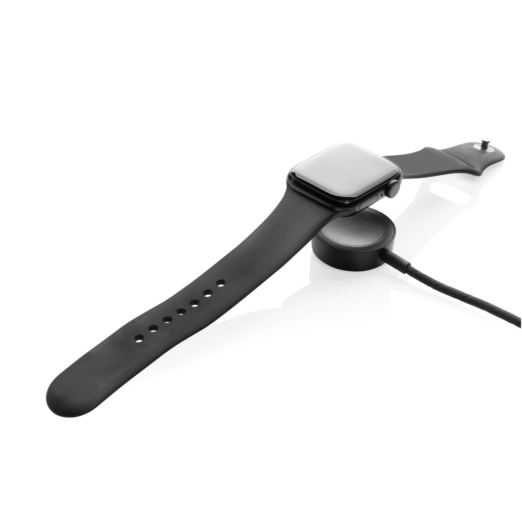 Terra RCS rPET 6-in-1 60W charging cable with watch charger - Grey