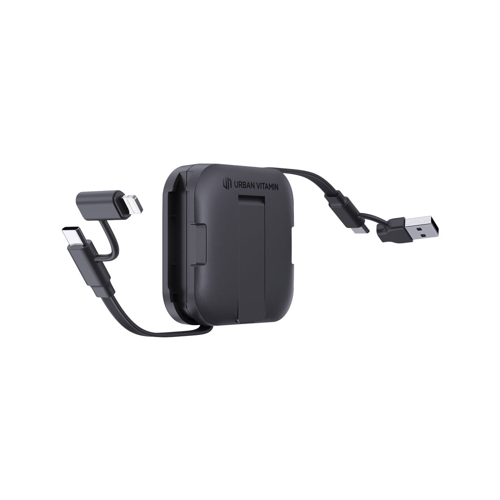 Urban Vitamin San Jose 100W stand with retractable cable - Black