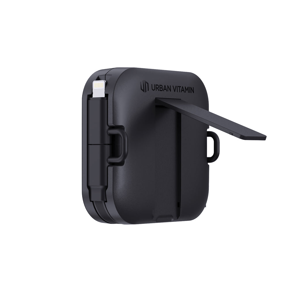 Urban Vitamin San Jose 100W stand with retractable cable - Black