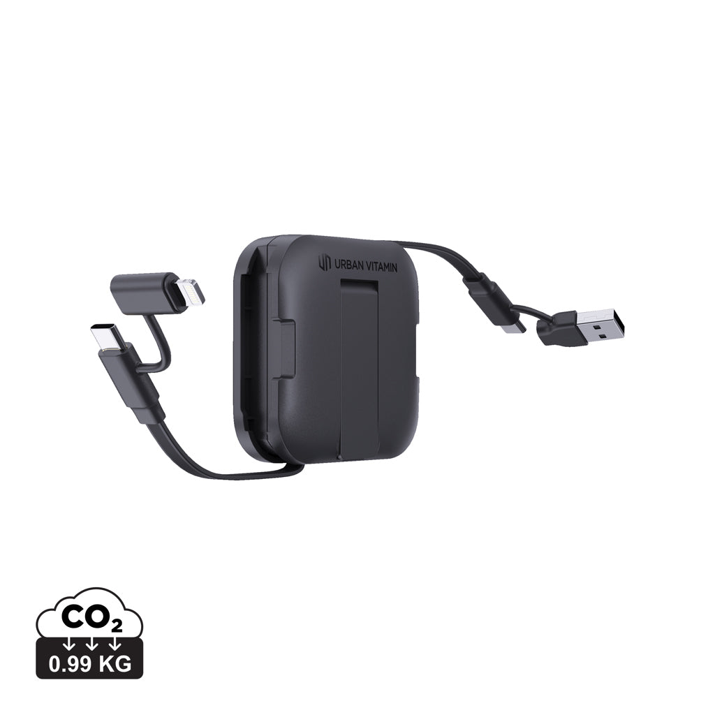 Urban Vitamin San Jose 100W stand with retractable cable - Black