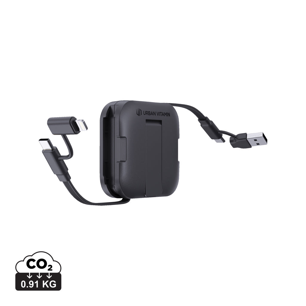 Urban Vitamin San Jose 100W stand with retractable cable - Black