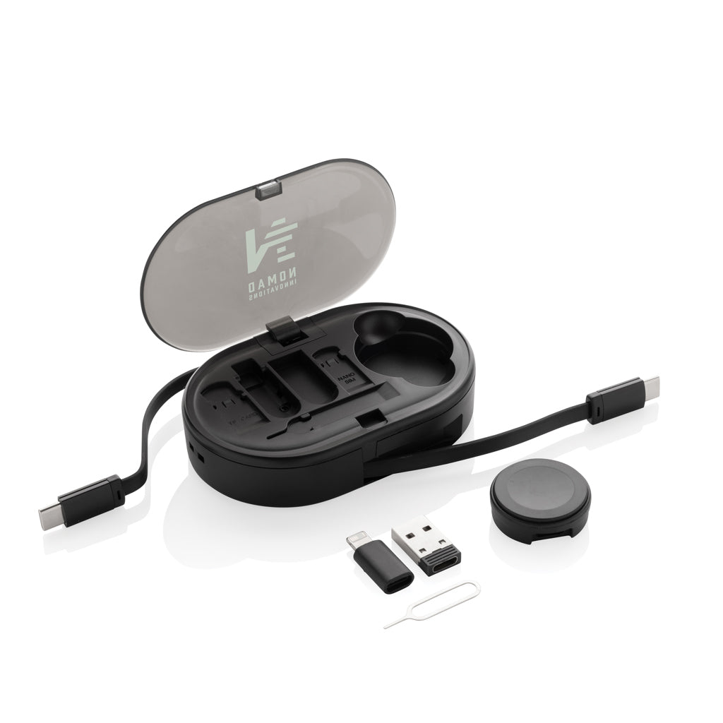 Chargevix RCS rplastic Multi-functional 60W charging set - Black