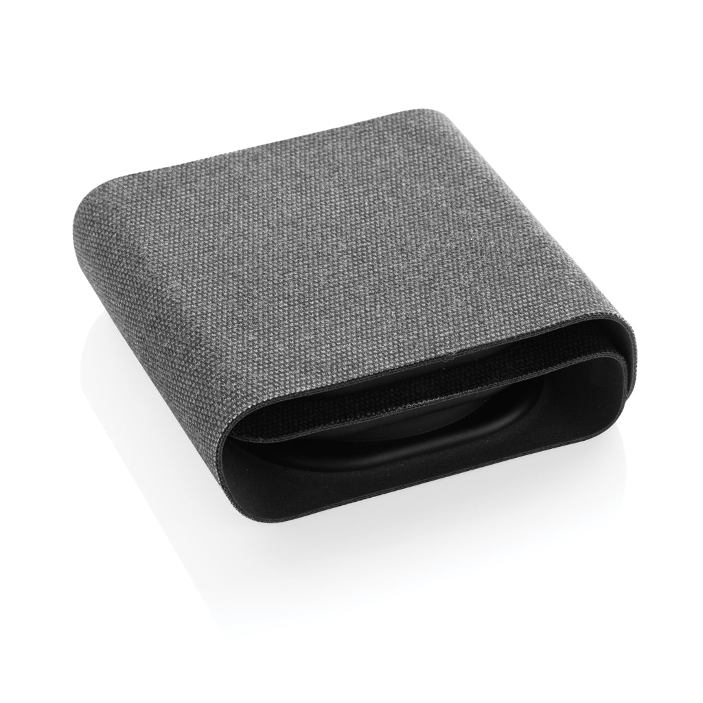 Swiss Peak RCS rplastic 3-in-1 wireless 15W travel charger - Grey