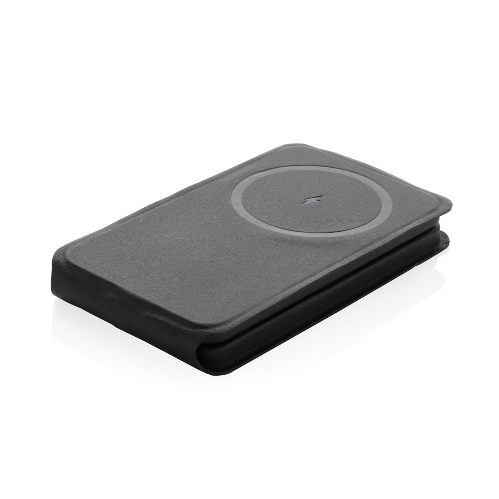 Swiss Peak RCS rPU 15W  3-in-1 magnetic wireless charger - Black