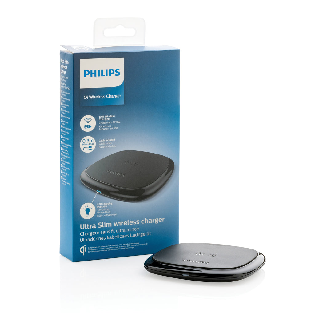 Philips 10W Qi wireless charger - Black
