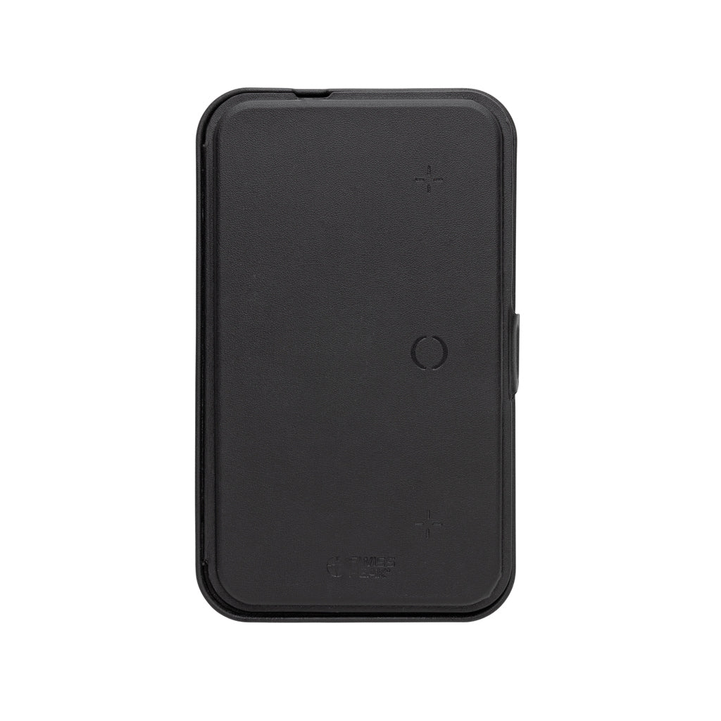 Swiss Peak RCS recycled travel case with 3 in 1 charger - Black