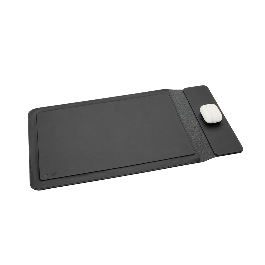 Swiss Peak 15W magnetic charging laptop sleeve 14-15,6' - Black