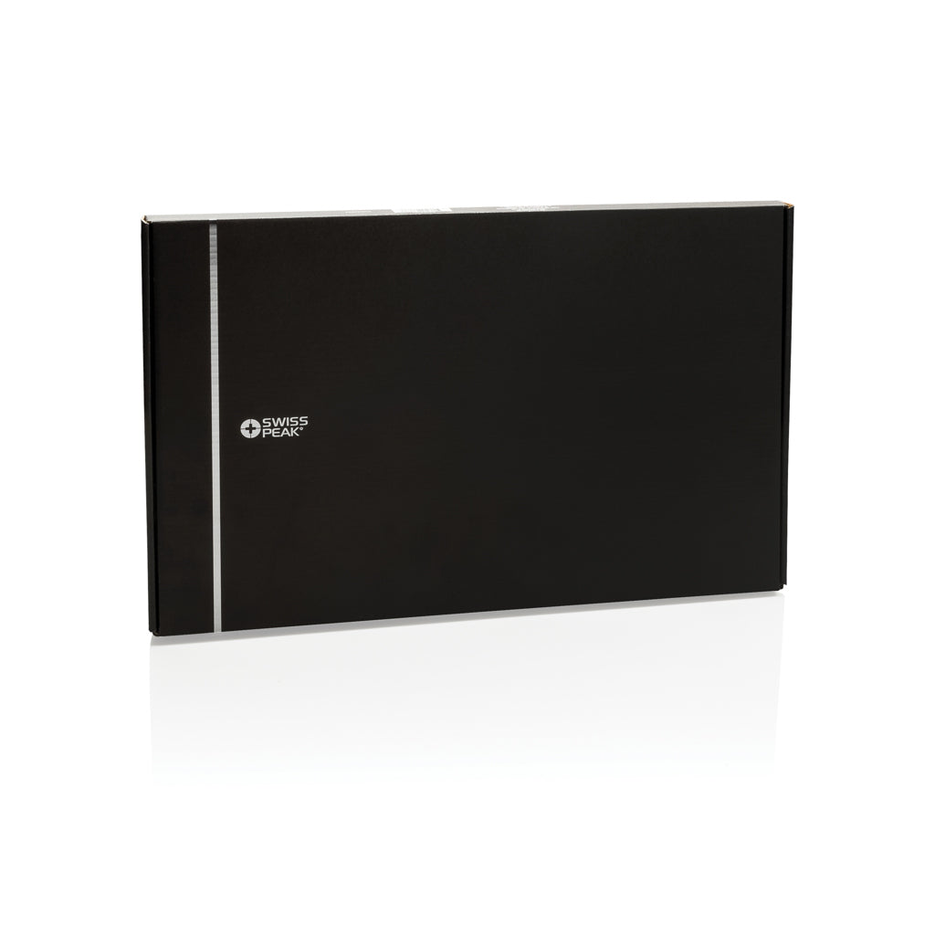 Swiss Peak 15W magnetic charging laptop sleeve 14-15,6' - Black