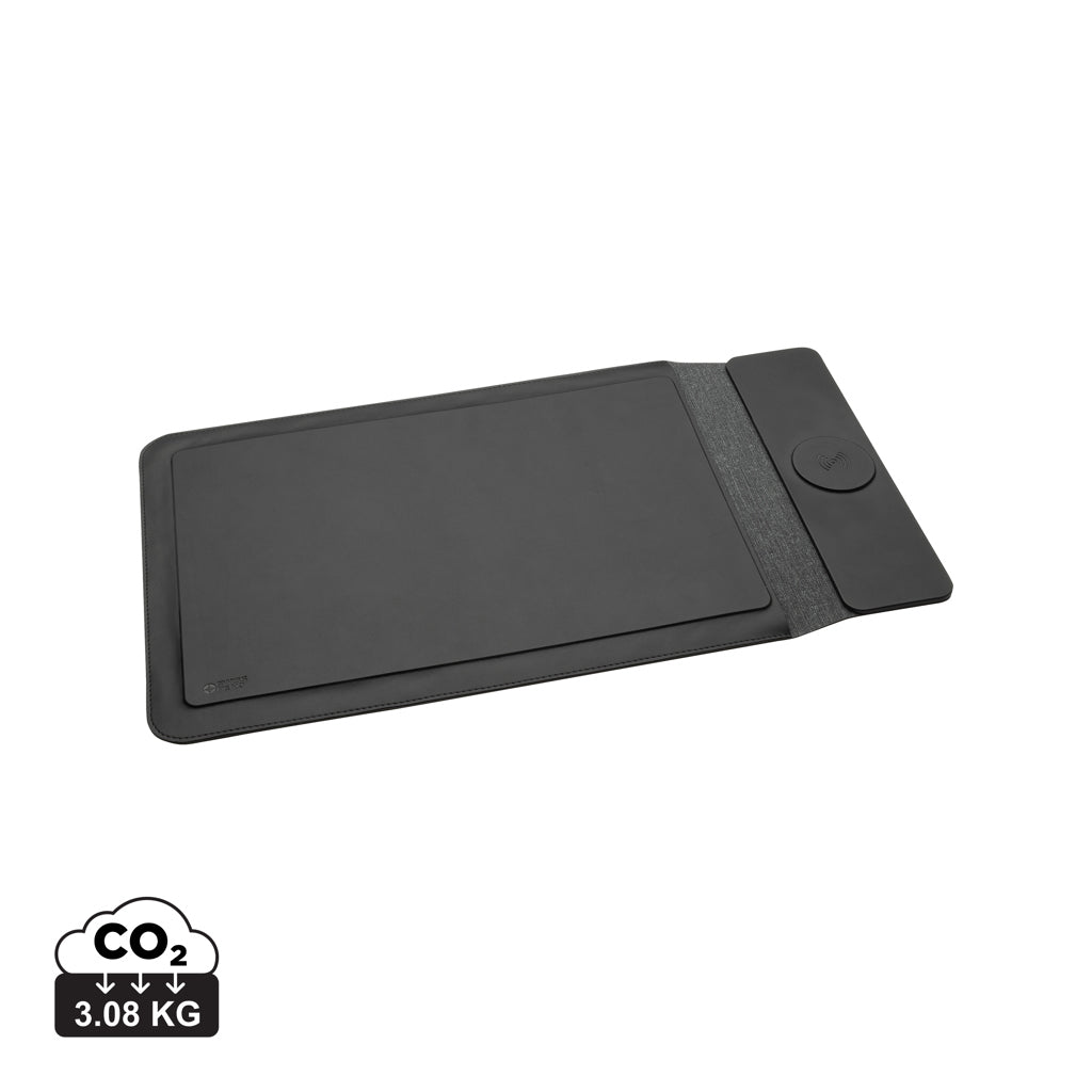 Swiss Peak 15W magnetic charging laptop sleeve 14-15,6' - Black