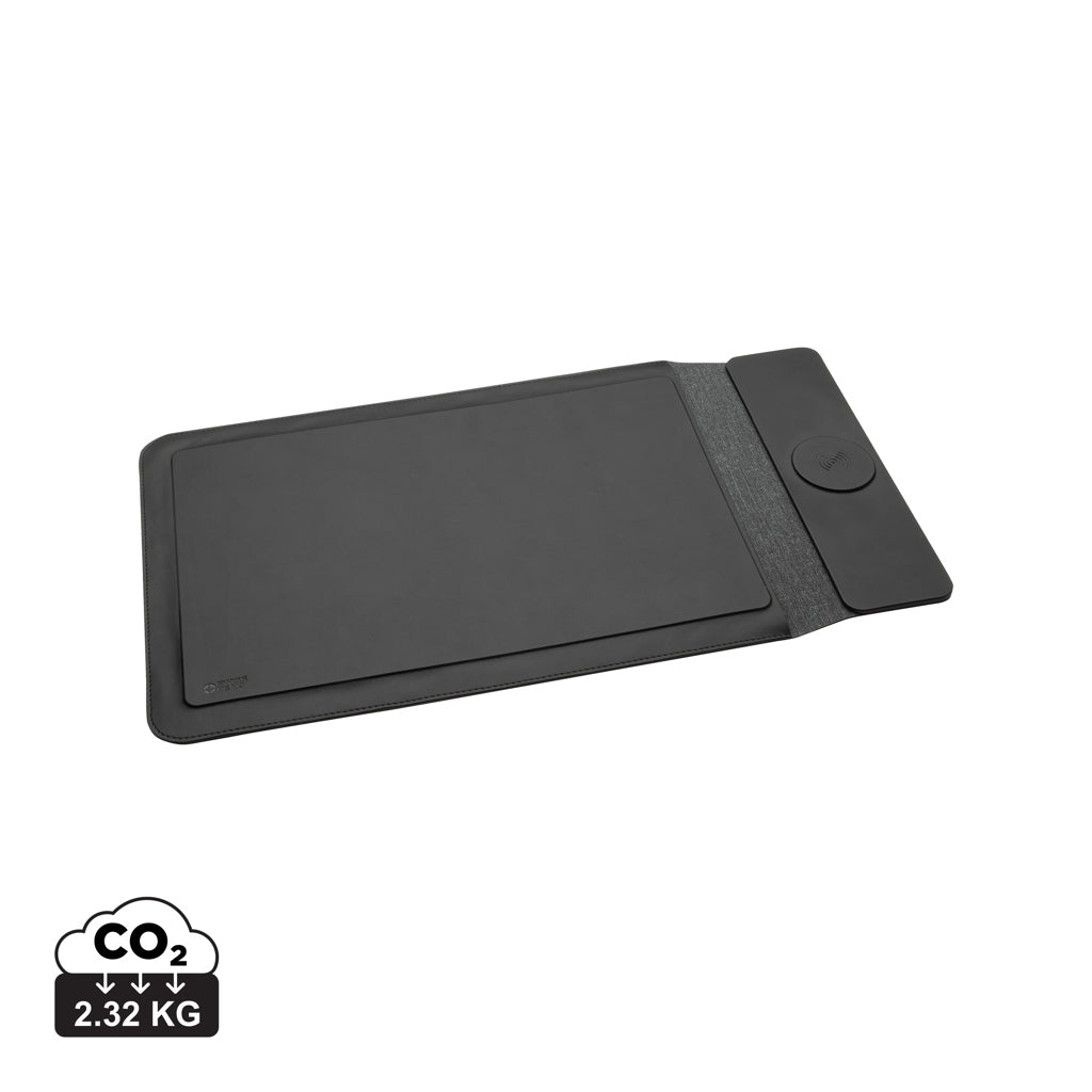 Swiss Peak 15W magnetic charging laptop sleeve 14-15,6' - Black
