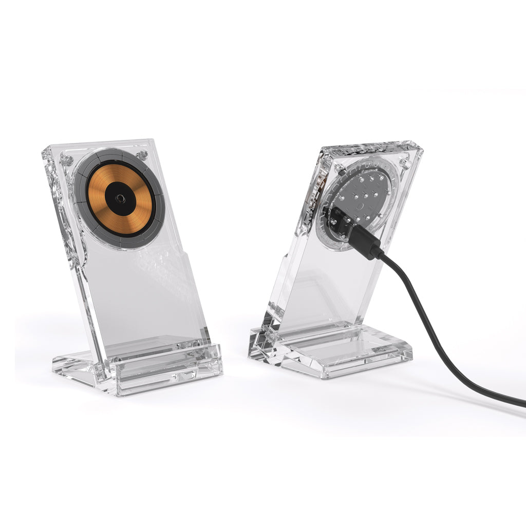 Magcharge 15W magnetic wireless charging stand - Transparent