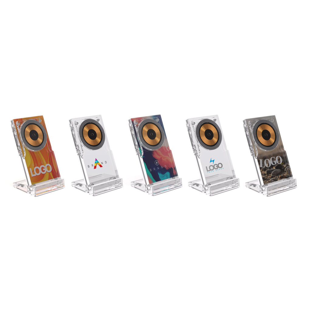 Magcharge 15W magnetic wireless charging stand - Transparent