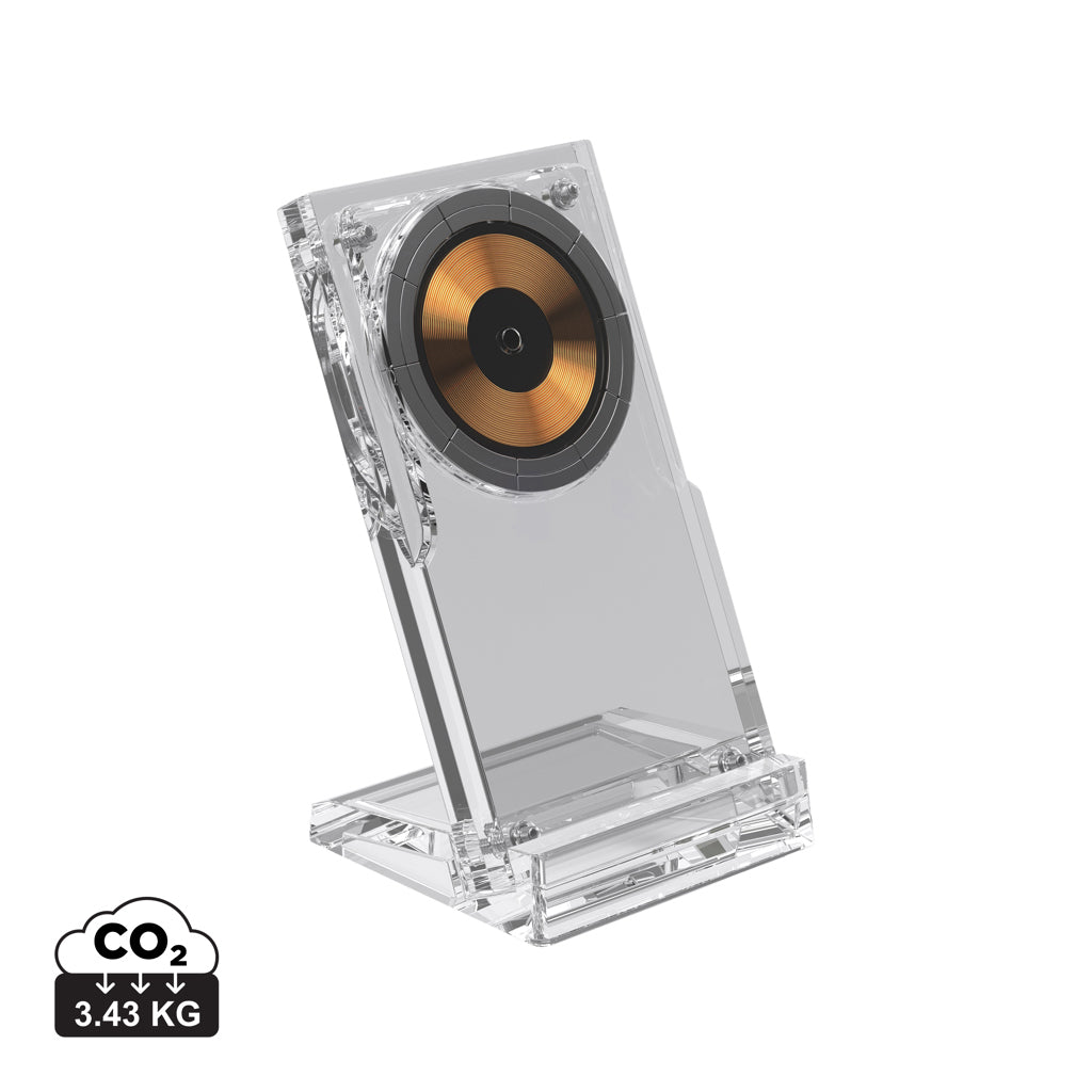 Magcharge 15W magnetic wireless charging stand - Transparent