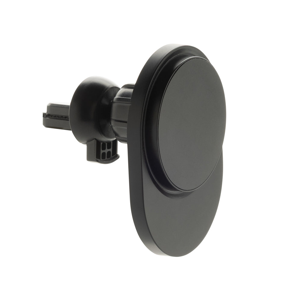 PowerCruze RCS rplastic 15W magnetic charging car holder - Black