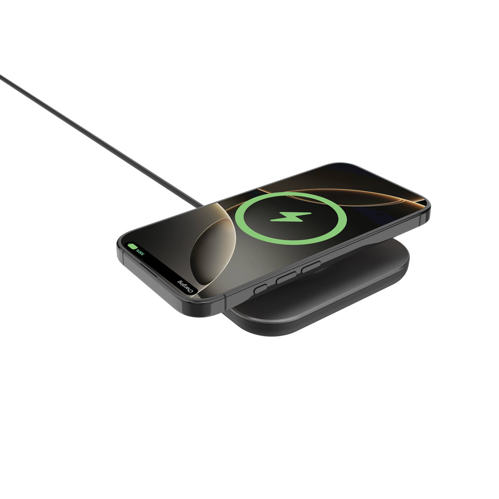 Quantum ultra-fast 25W magnetic wireless charging pad - Grey