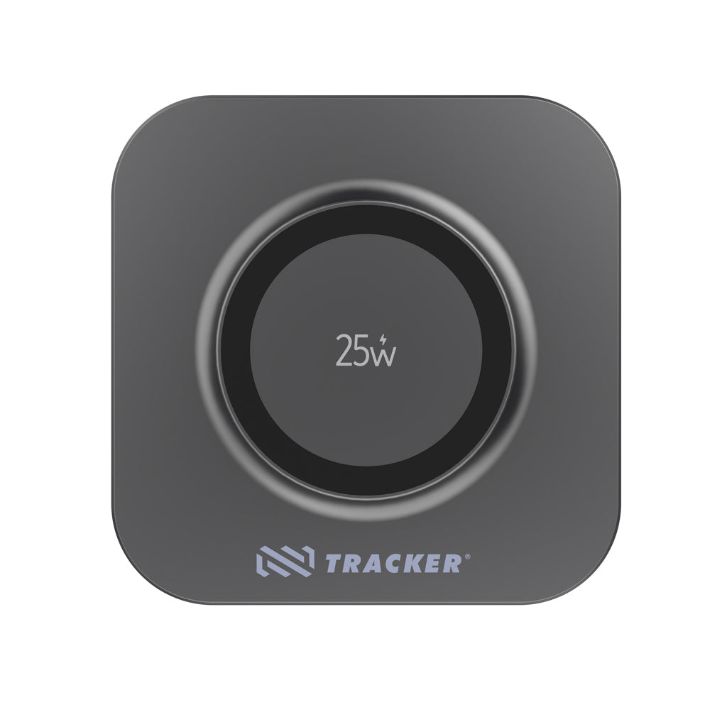 Quantum ultra-fast 25W magnetic wireless charging pad - Grey