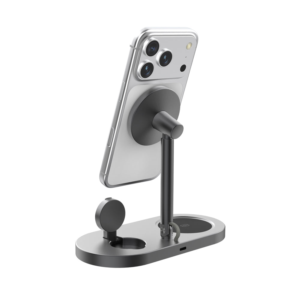 Quantum RCS ultra-fast 25W Magnetic desk wireless Charger - Grey