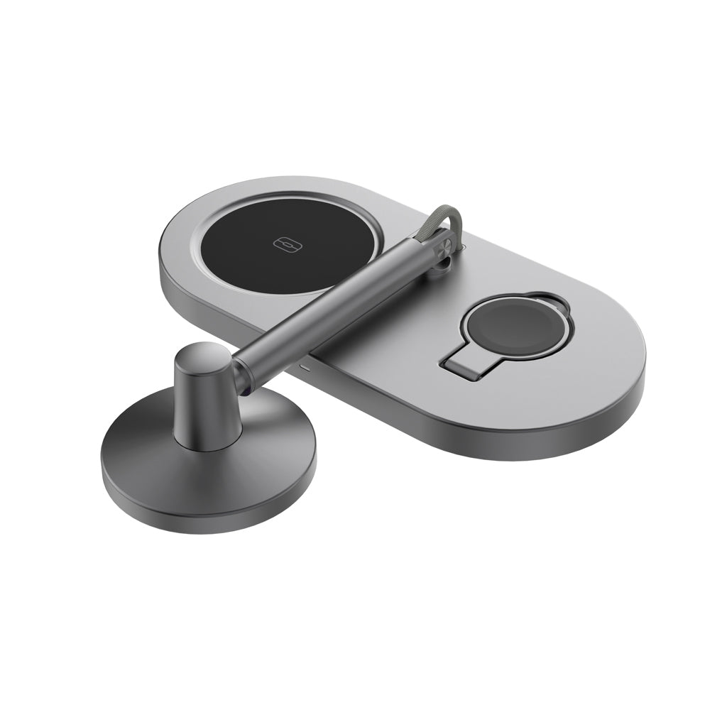 Quantum RCS ultra-fast 25W Magnetic desk wireless Charger - Grey