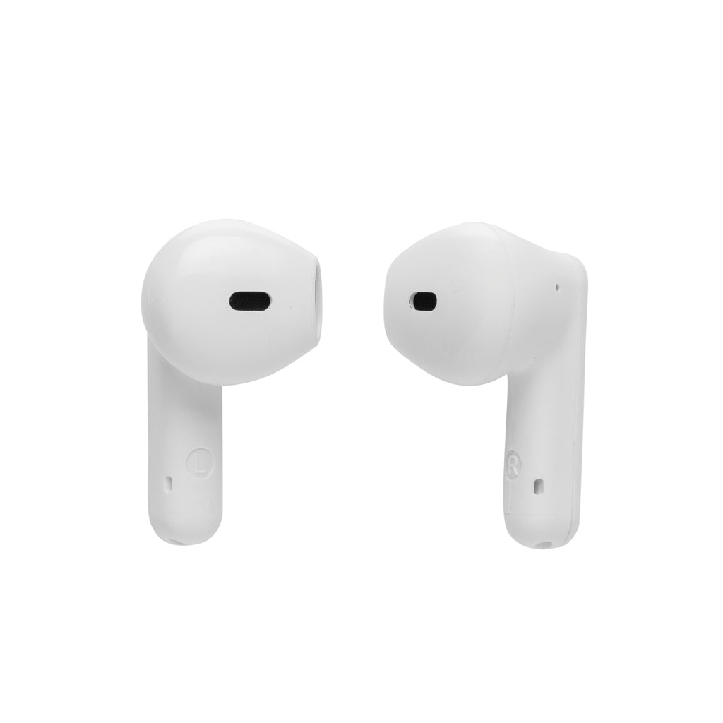 Tunevo RCS recycled plastic wireless earbuds - White