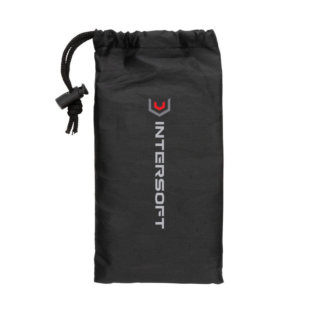 4pc elastic fitness bands in pouch - Black