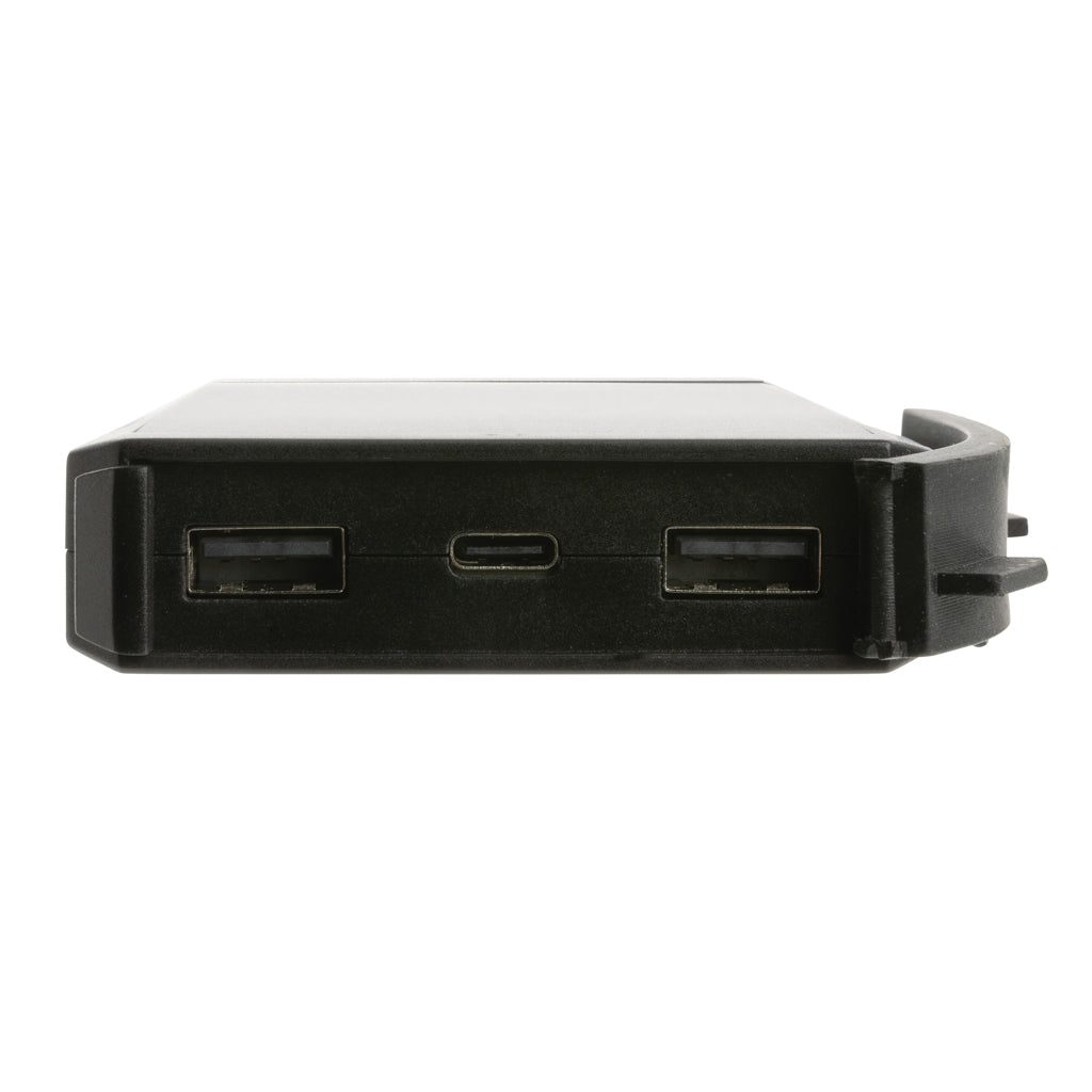 Skywave RCS recycled plastic solar powerbank 10000 mAh - Black