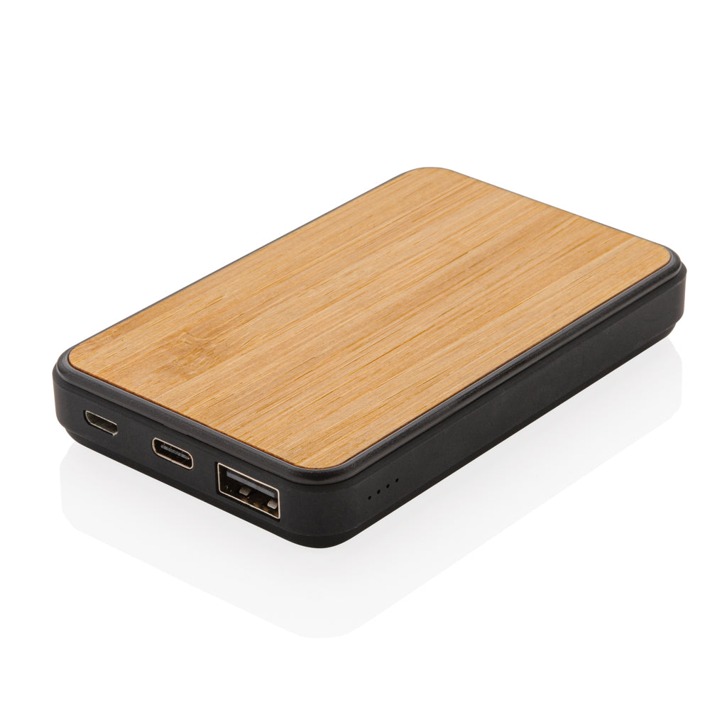 RCS recycled plastic 5.000 mAh Powerbank - Brown