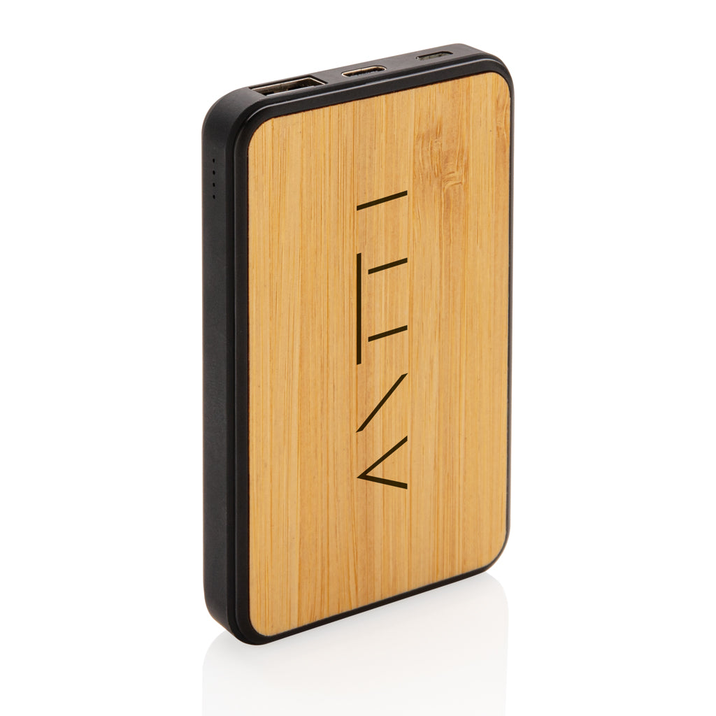 RCS recycled plastic 5.000 mAh Powerbank - Brown
