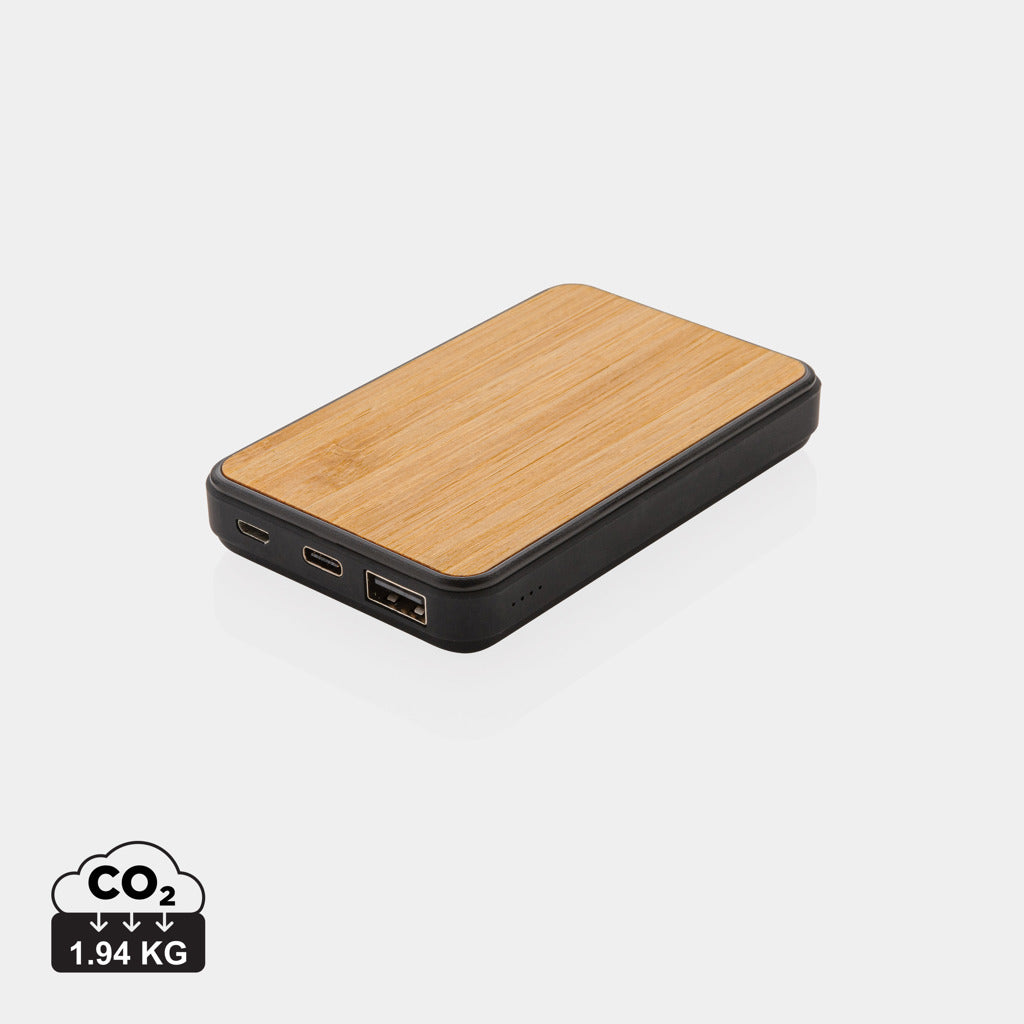 RCS recycled plastic 5.000 mAh Powerbank - Brown
