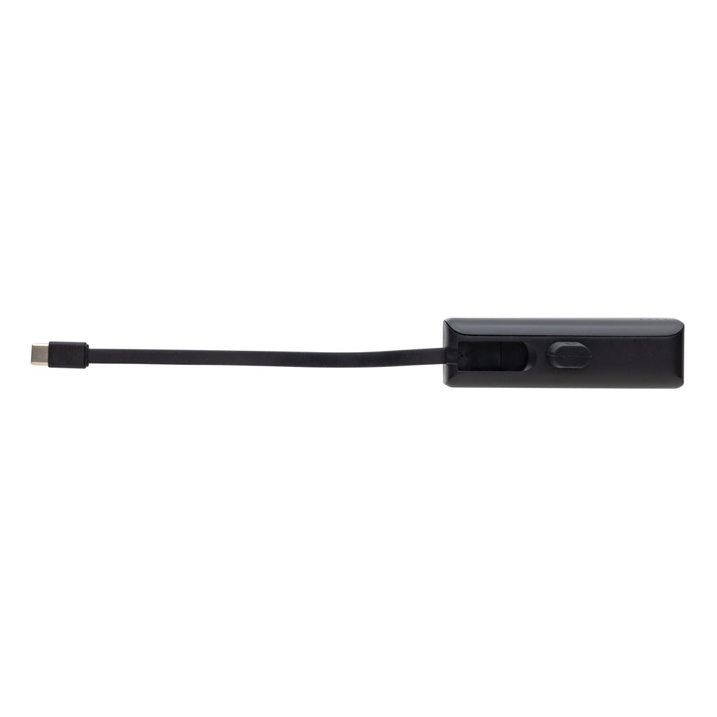 Powerlink RCS rplastic 3000 mah powerbank USB C connector - Black