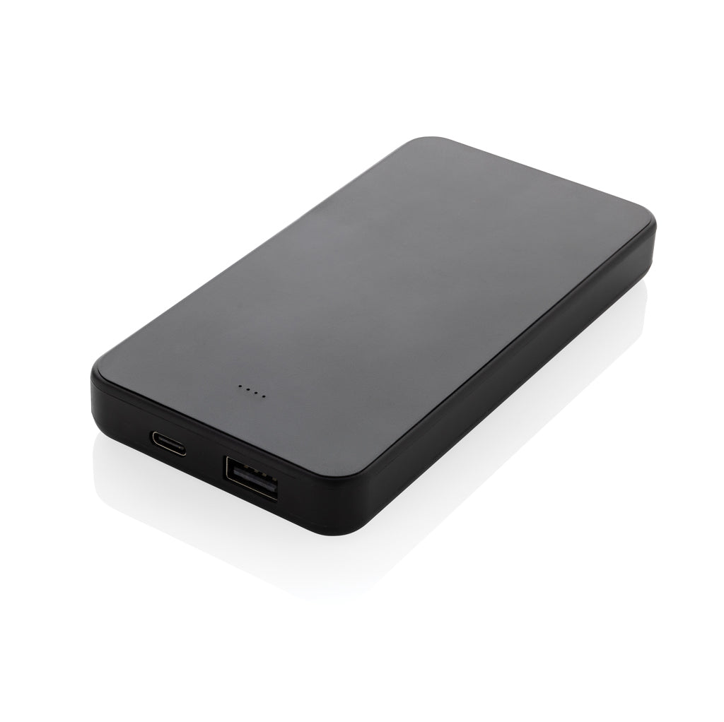 Boostcore RCS recycled plastic powerbank 10.000mAh USB C - Black