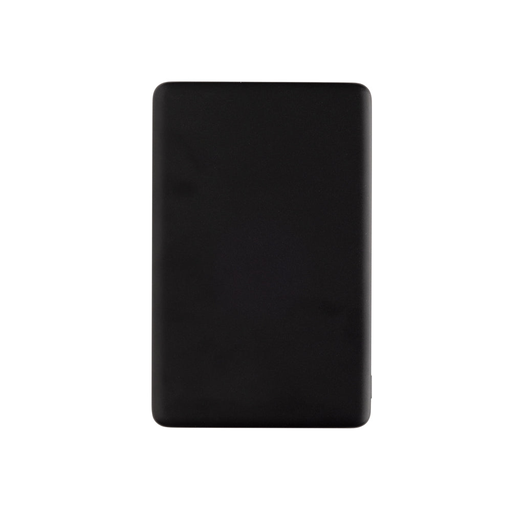 Orion RCS recycled aluminium 5000 mah 5W magnetic powerbank - Black