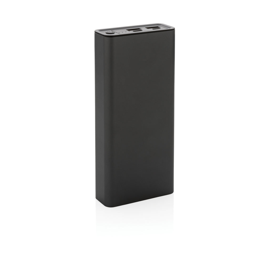 Terra RCS recycled 20W aluminium powerbank 20.000 mAh - Grey