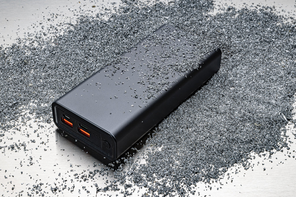 Terra RCS recycled 20W aluminium powerbank 20.000 mAh - Grey