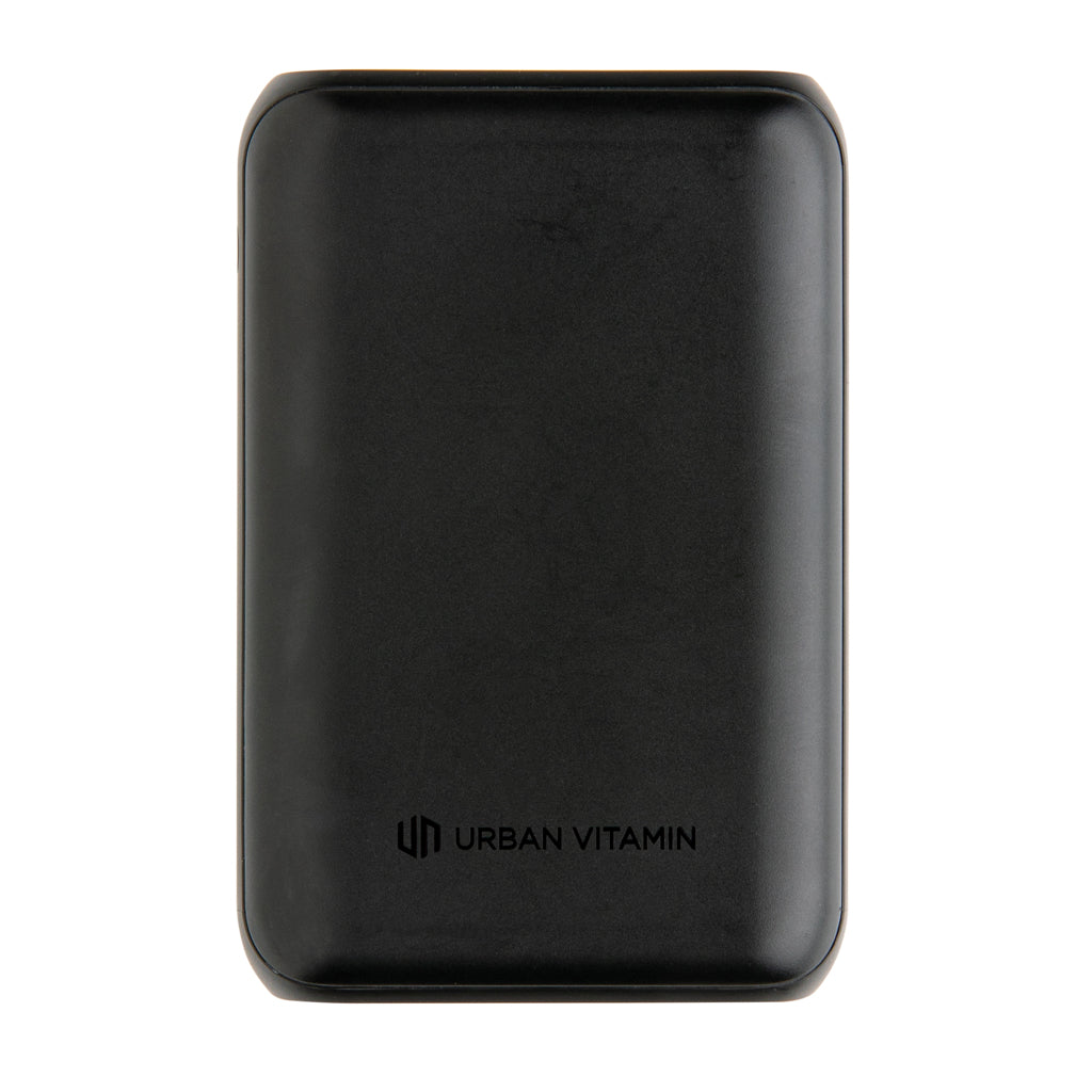 Urban Vitamin Alameda 10.000 mAh 18W PD powerbank - Black