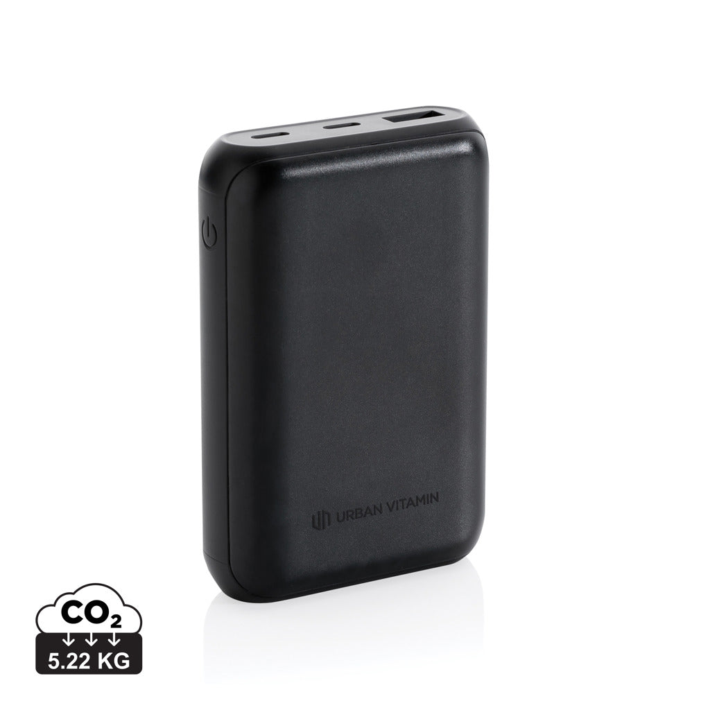 Urban Vitamin Alameda 10.000 mAh 18W PD powerbank - Black
