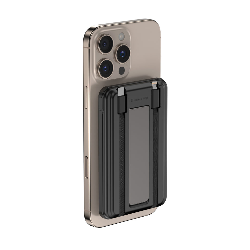 Urban Vitamin Redwood 5in1 5000mah 20W PD magnetic powerbank - Black