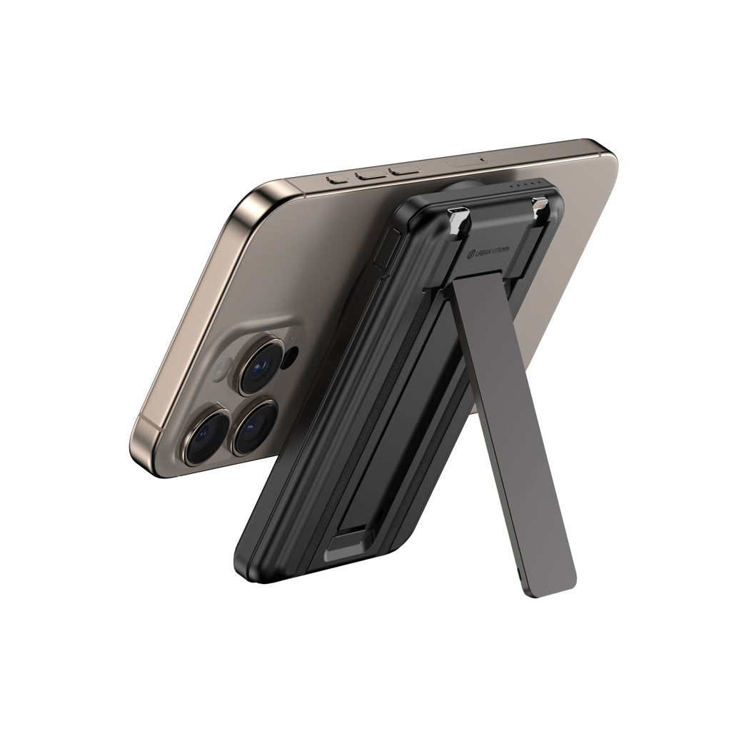 Urban Vitamin Redwood 5in1 5000mah 20W PD magnetic powerbank - Black
