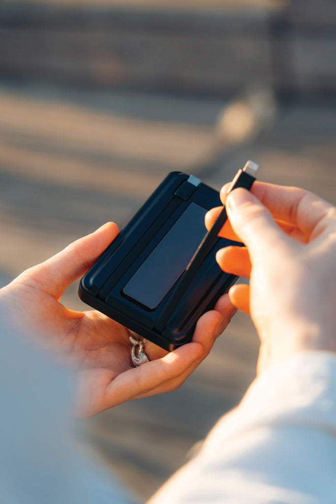 Urban Vitamin Redwood 5in1 5000mah 20W PD magnetic powerbank - Black