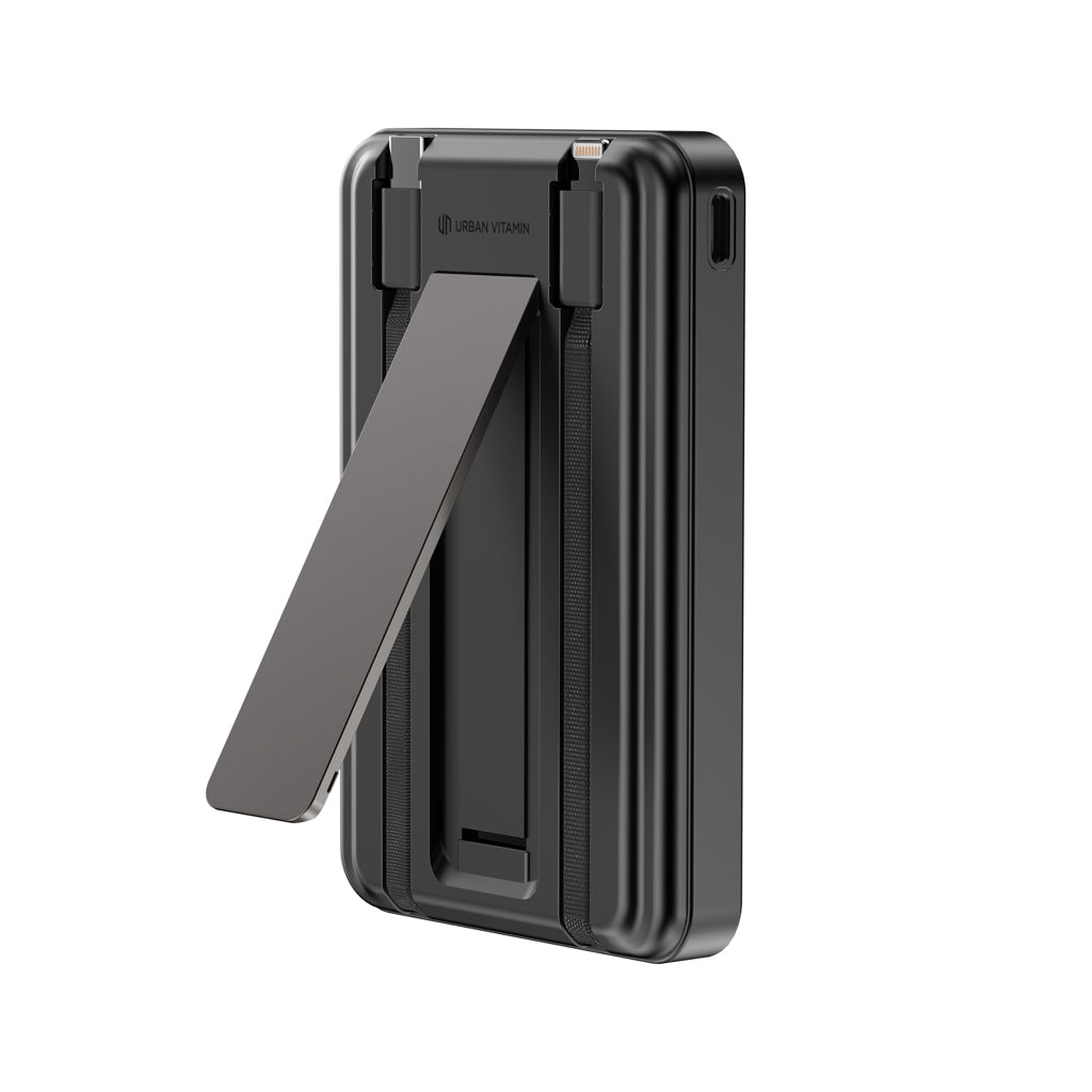 Urban Vitamin Delano 5in1 10,000mah 20WPD magnetic powerbank - Black