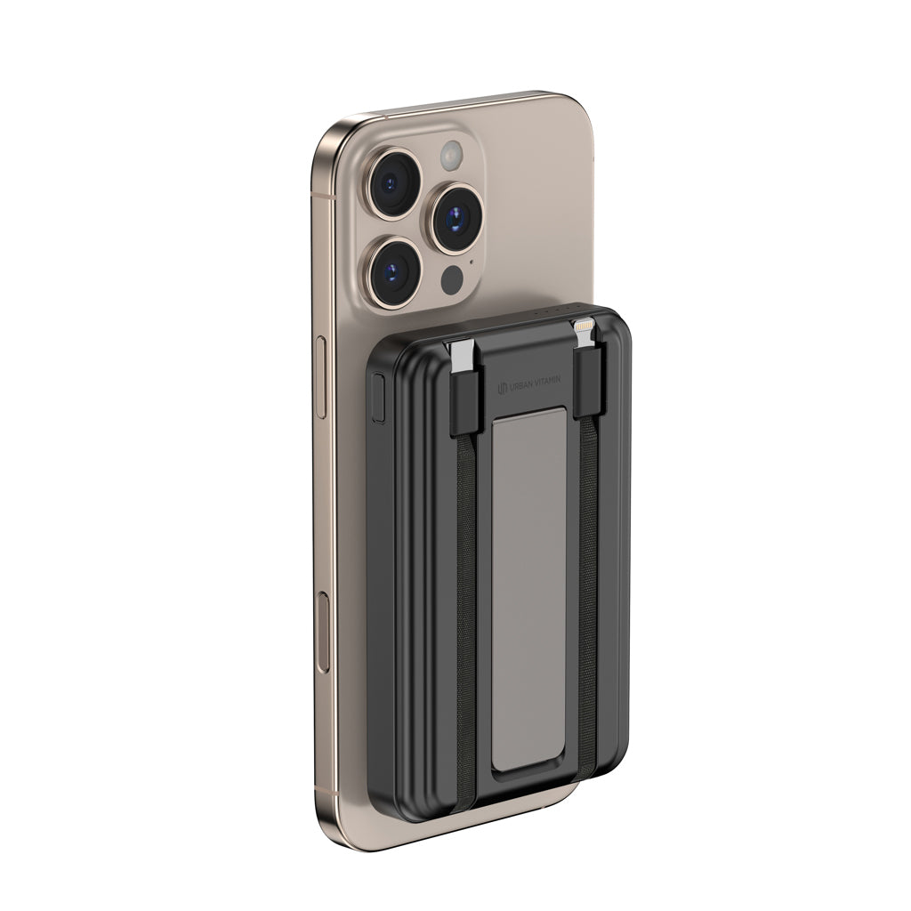 Urban Vitamin Delano 5in1 10,000mah 20WPD magnetic powerbank - Black