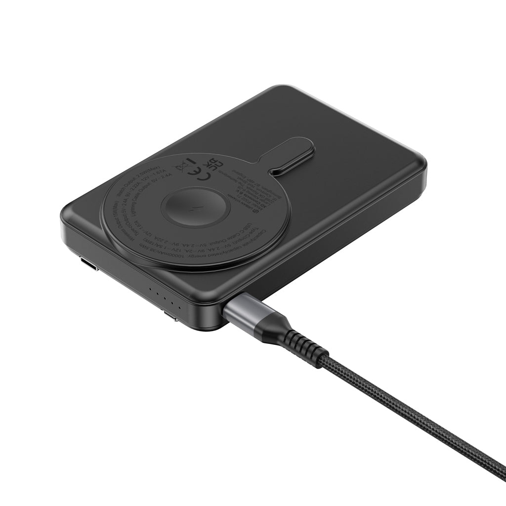 Urban Vitamin Delano 5in1 10,000mah 20WPD magnetic powerbank - Black