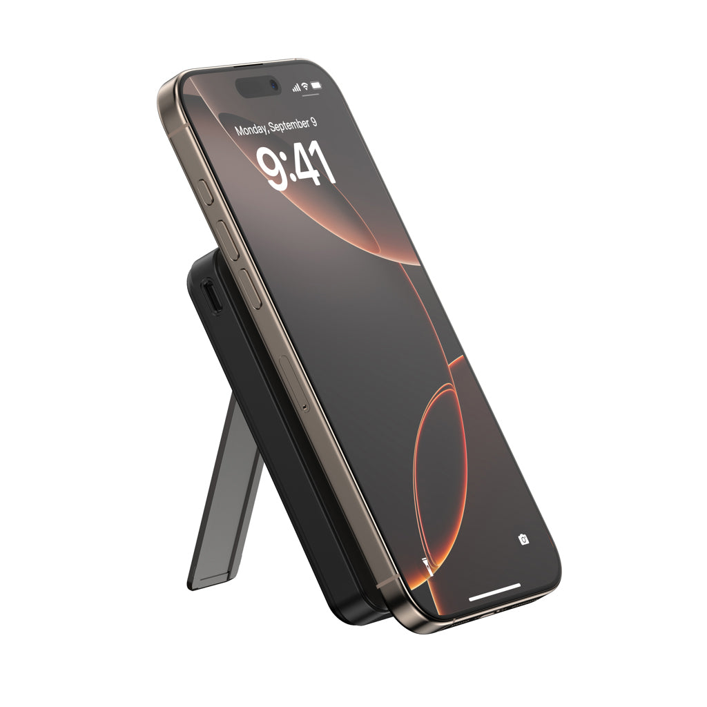 Urban Vitamin Delano 5in1 10,000mah 20WPD magnetic powerbank - Black