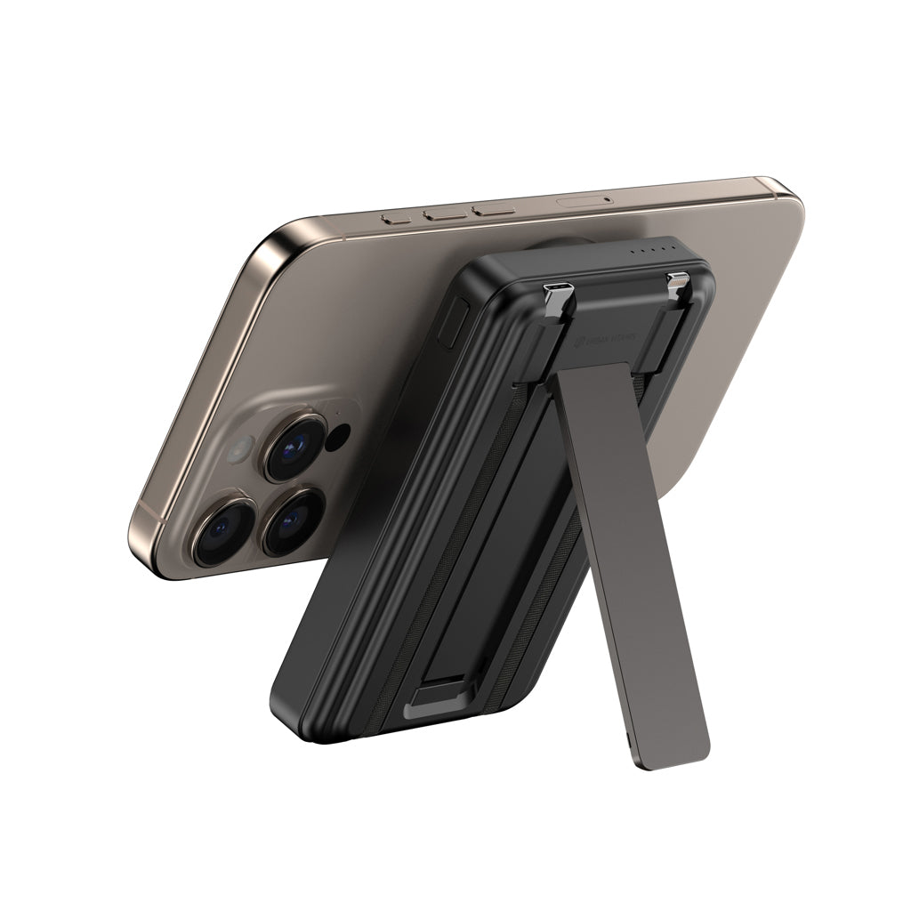 Urban Vitamin Delano 5in1 10,000mah 20WPD magnetic powerbank - Black