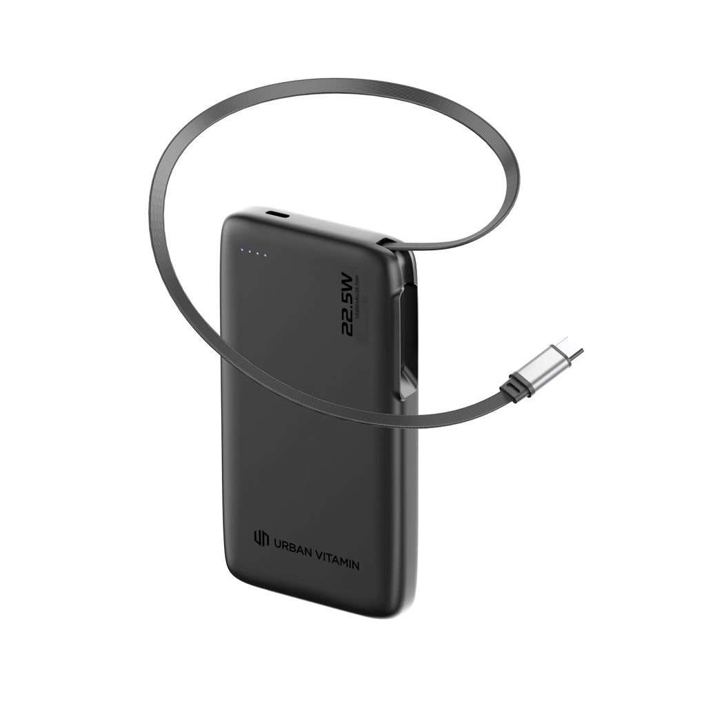 Urban Vitamin Emeryville 20W 10.000mAh Powerbank - Black