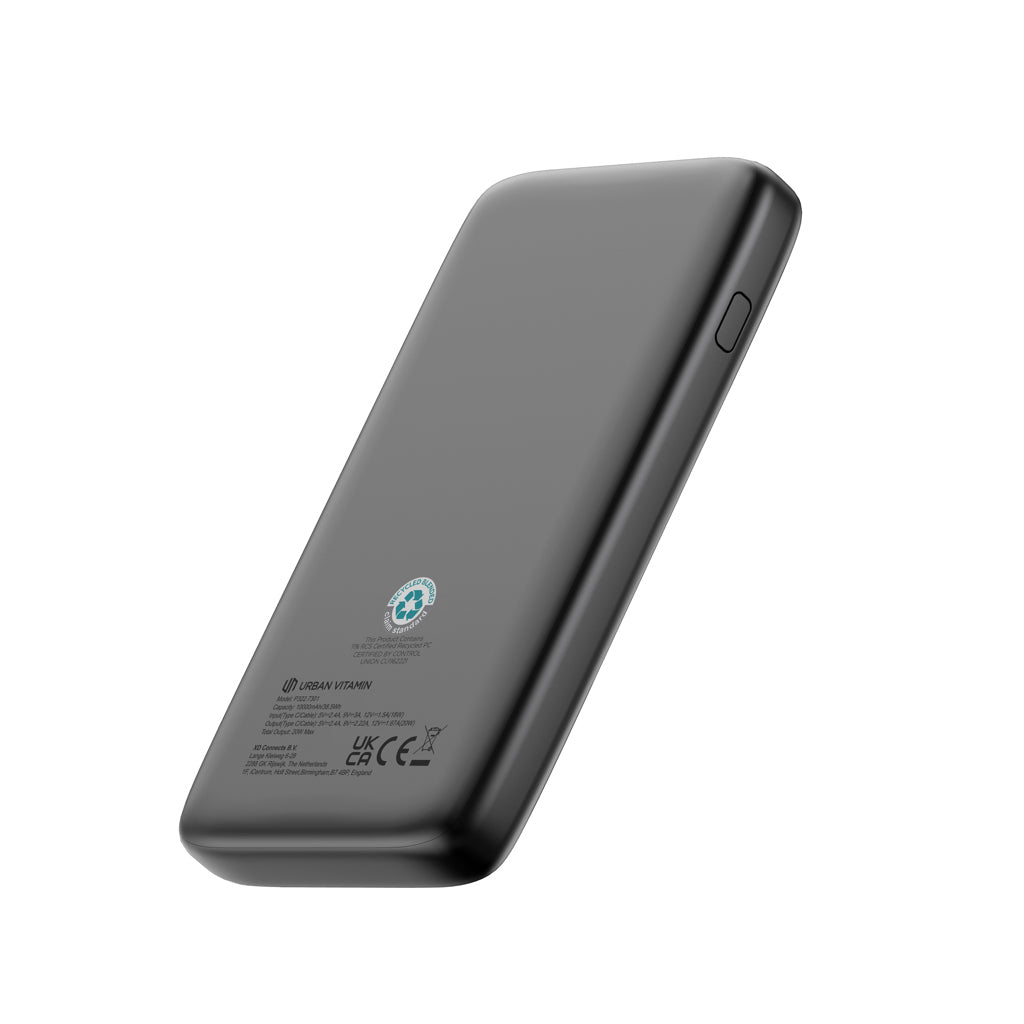 Urban Vitamin Emeryville 20W 10.000mAh Powerbank - Black